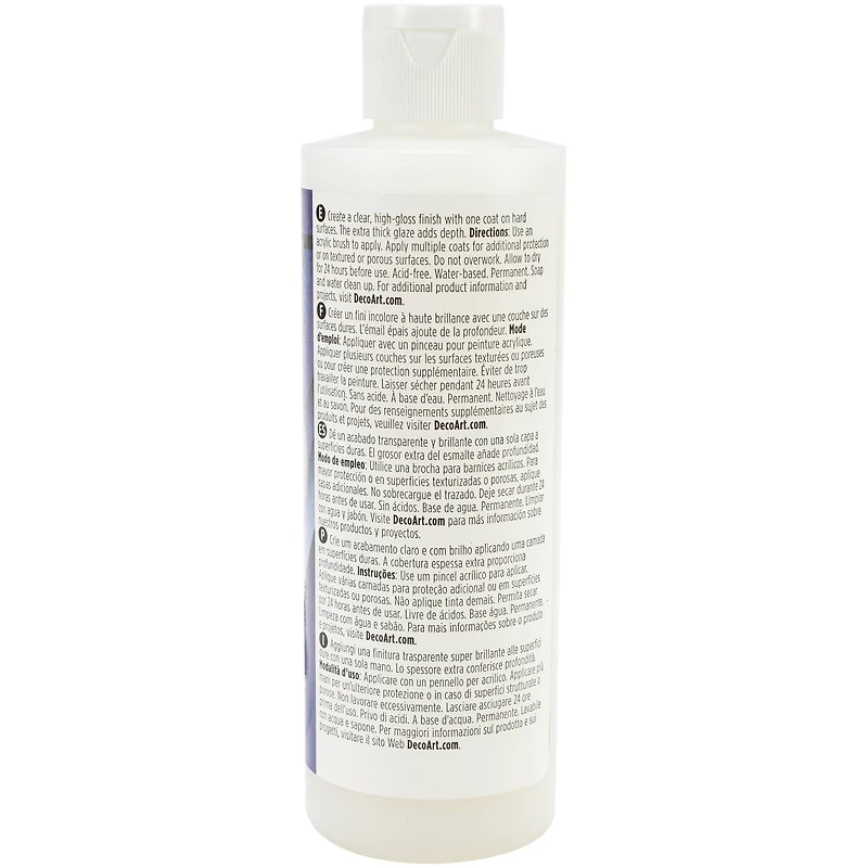 DecoArt® Triple Thick Gloss Glaze, 8oz.