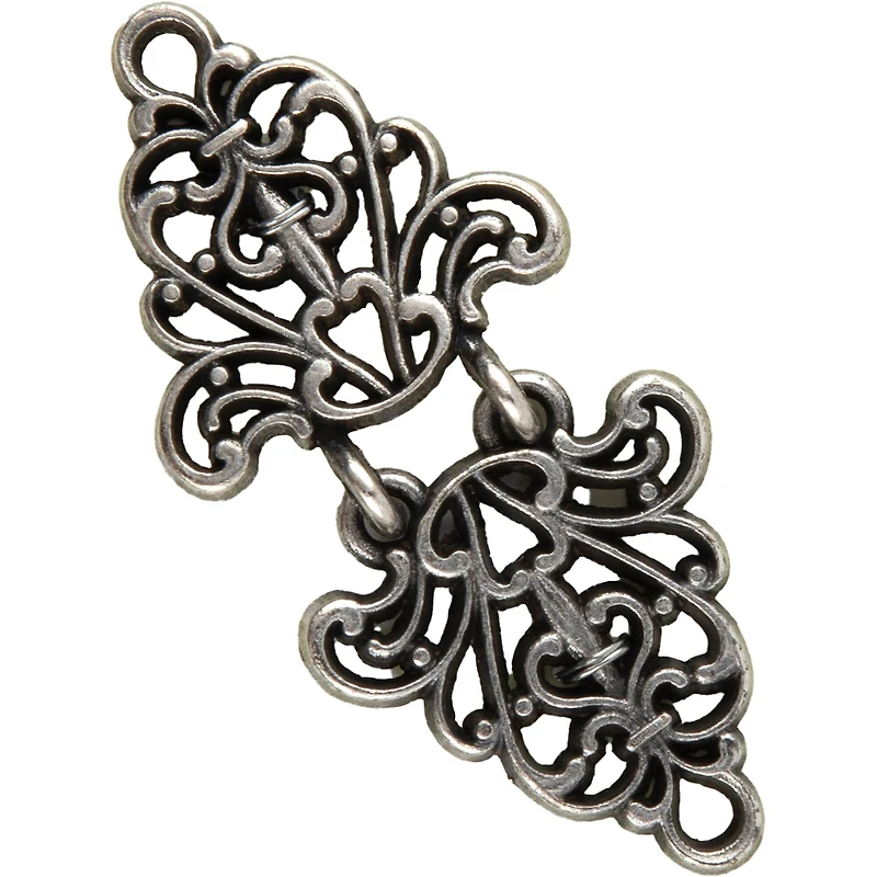 LaMode 2.25" Antique Silver Clasp
