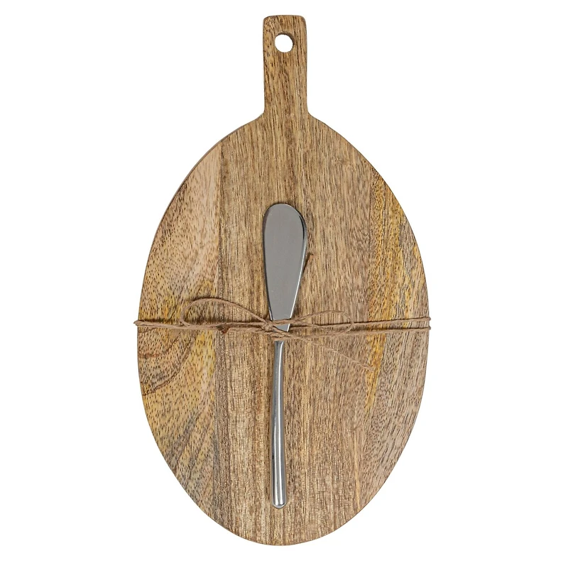 Hello Honey® Mango Wood Board & Knife Set