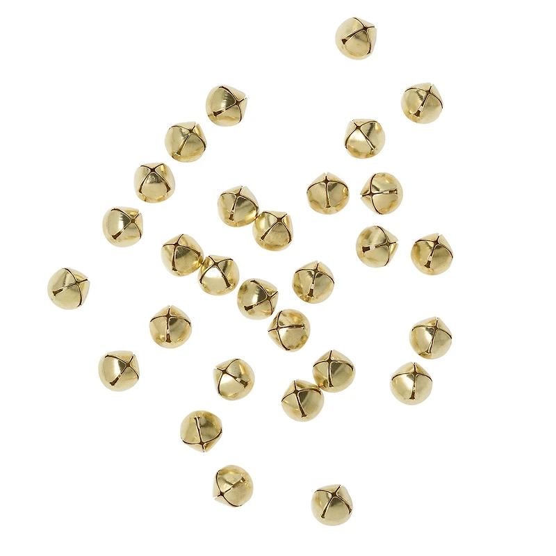 12 Packs: 70 ct. (840 total) 9mm Gold Jingle Bells by Creatology™
