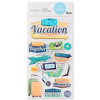 Family Vacation Dimensional Stickers by Recollections™