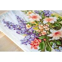 Luca-s Flowers At The Window Counted Cross Stitch Kit