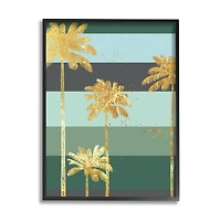 Stupell Industries Glam Tropical Palms Framed Wall Art