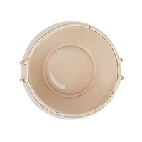 Hello Honey® 9" Ivory Reactive Glaze Stoneware Planter