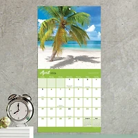 2026 Tropical Beaches Mini Calendar