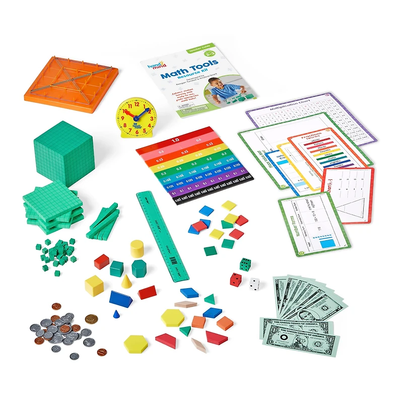 hand2mind Math Tools Grades 2-3 Resource Kit