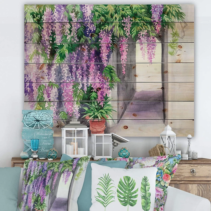 Designart - Wisteria Blossom