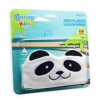Contixo H1 Adjustable Fleece Headband Headphones, Panda