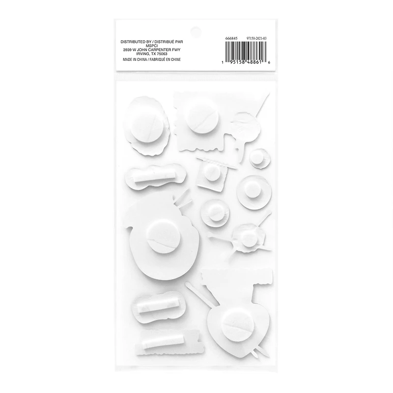 Knitting Dimensional Stickers by Recollections™