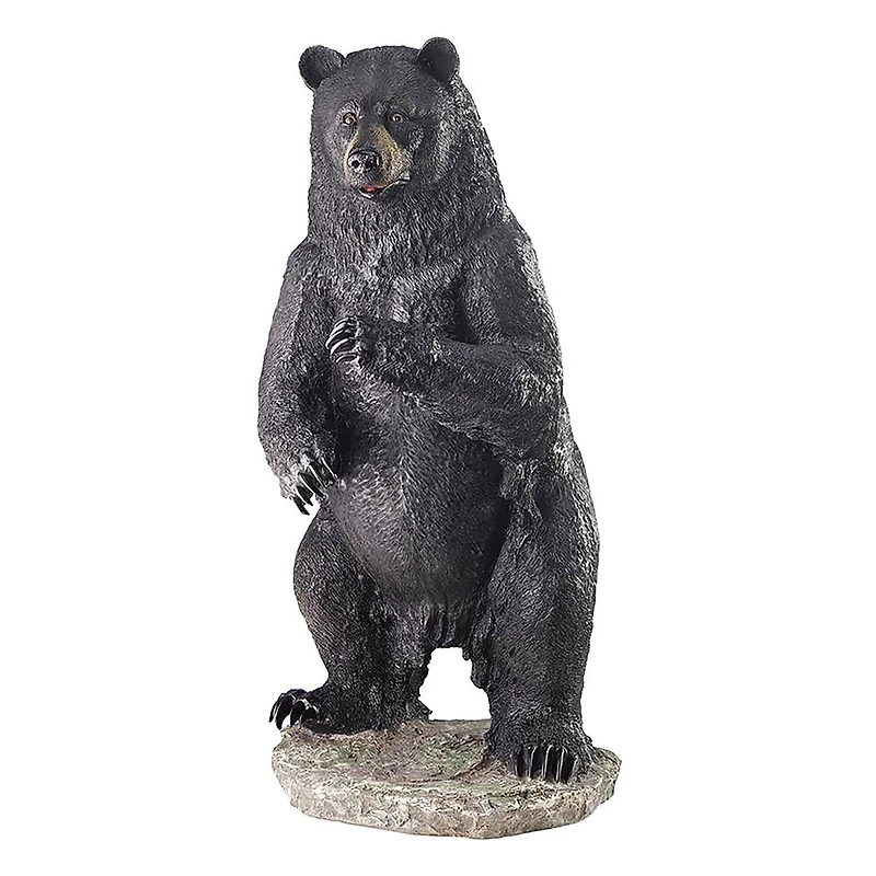 Design Toscano 28" Fishing for Trouble Bear Statue