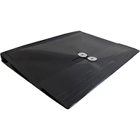 JAM Paper Letter Booklet Plastic Envelopes with Button & String Tie Closure