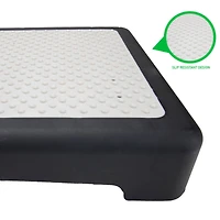 Mind Reader 20" Black Plastic Step Stool