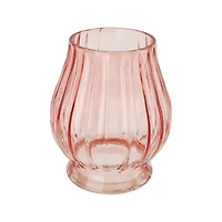 5.5" Pink Tabletop Glass Vase by Ashland®