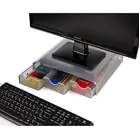 Mind Reader Mesh Storage Monitor Stand