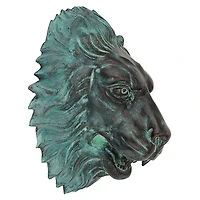 Design Toscano Bronze Florentine Lion Head Fountain Wall Sculpture
