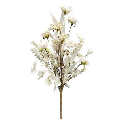 19" Cream Wildflower Mix Deluxe Bush by Ashland®