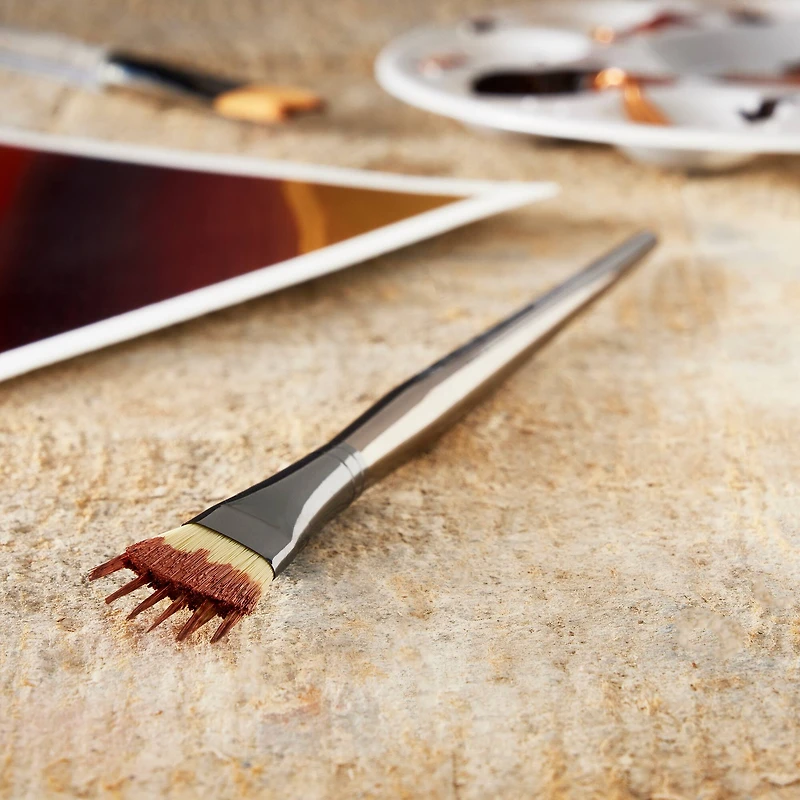 Zen™ Series 93 Short Handle Filbert Wisp Brush