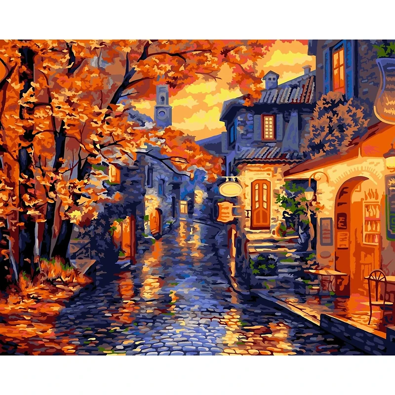 Crafting Spark Old Munchen Painting by Numbers Kit