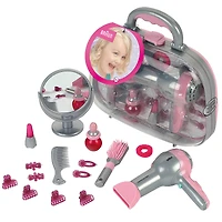 Theo Klein Braun Mega Hairstyling Case Toy Beauty Set