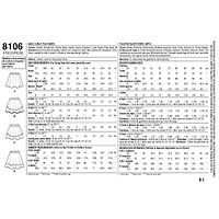 Simplicity® Pattern CS8106 (8-16)