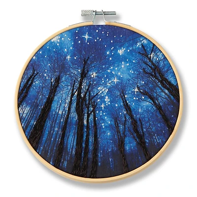 Night Sky Embroidery Kit by Loops & Threads®