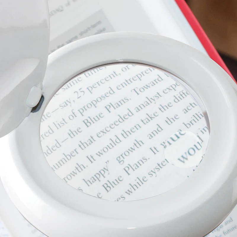 Ottlite Space-Saving LED Magnifier Desk Lamp