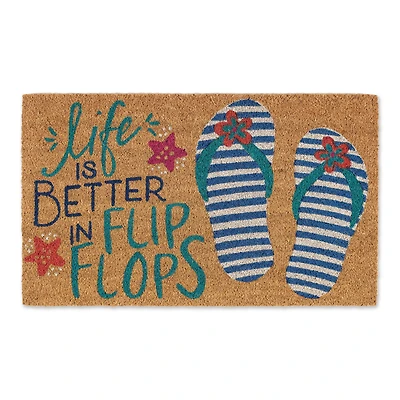 Flip Flop Life Doormat