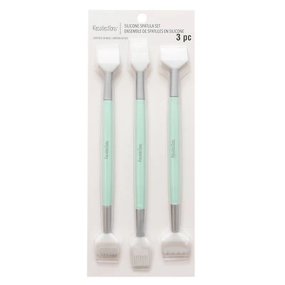 6 Packs: 3 ct. (18 total) Silicone Spatulas by Recollections™