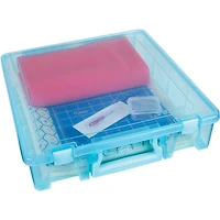 ArtBin® Super Satchel™ Aqua Mist Single Compartment Box