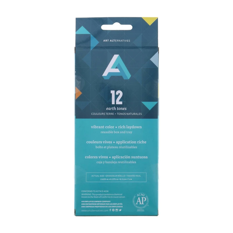 Art Alternatives Artist's Earth Tone Soft Pastel Set