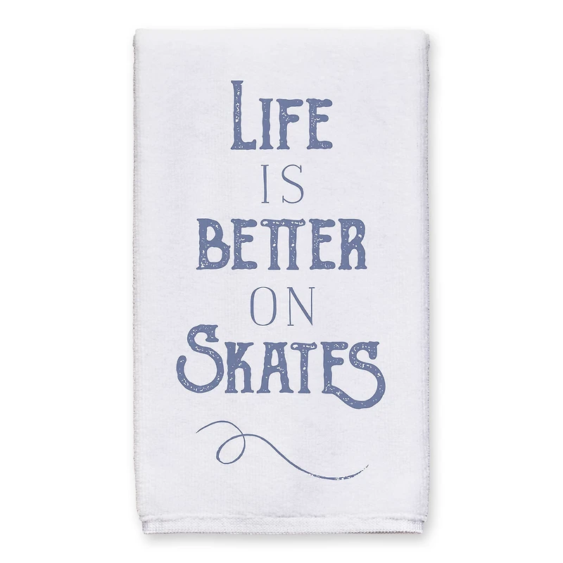 Life On Skates Tea Towels - Set of 2
