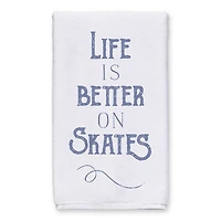 Life On Skates Tea Towels - Set of 2