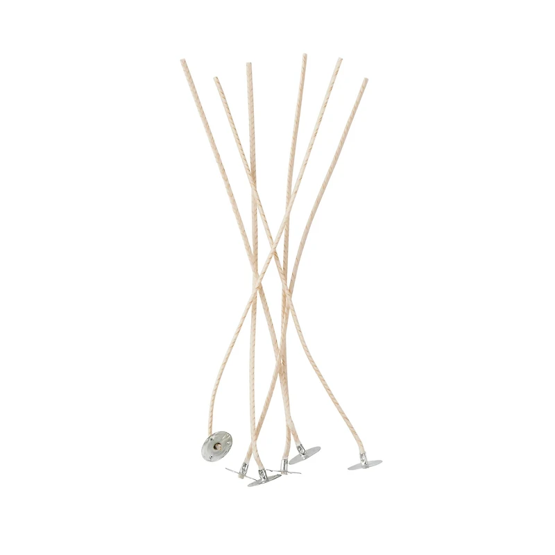 12 Packs: 6 ct. (72 total) 9" Flat Braid Wicks & Clips by Make Market®