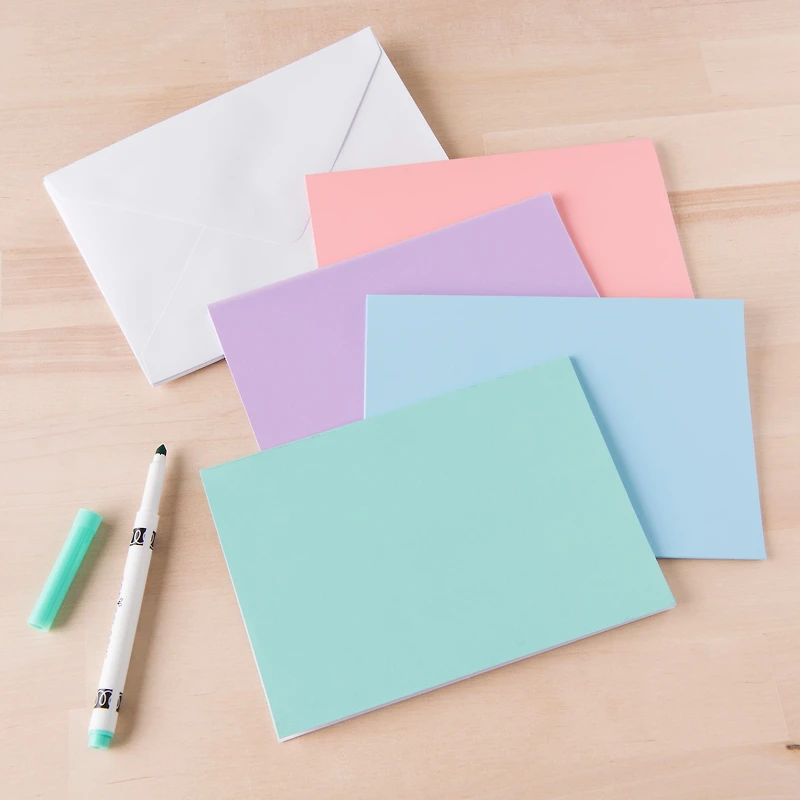 Shimmer Cards & Envelopes by Recollections™, 5" x 7"