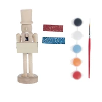 7.75" Wood Snowman Nutcracker Kit by Creatology™