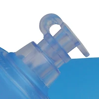 46" Blue Sea Lion Inflatable Ride-On Pool Float with Handles