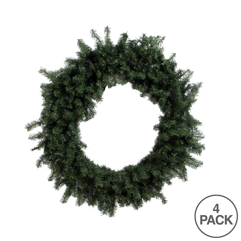 12" Canadian Pine Wreath Set