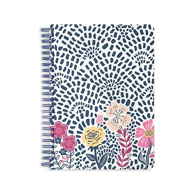 Steel Mill & Co.® Mosaic Floral Mini Spiral Notebook