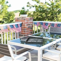 Elegant Designs™ 15.5" Home of the Brave Serving Tray with Handles