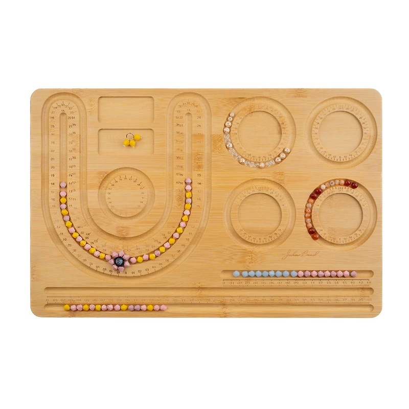 John Bead 17" x 11" Wood Combo Beading Board