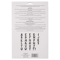 6 Pack: 4" Modern Alphabet Stencils by Craft Smart®