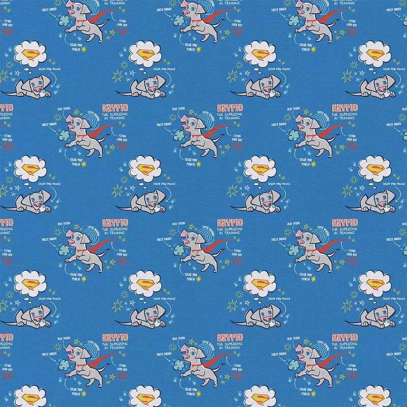 Super Pets™ Krypto Puppy Cotton Precut Fabric
