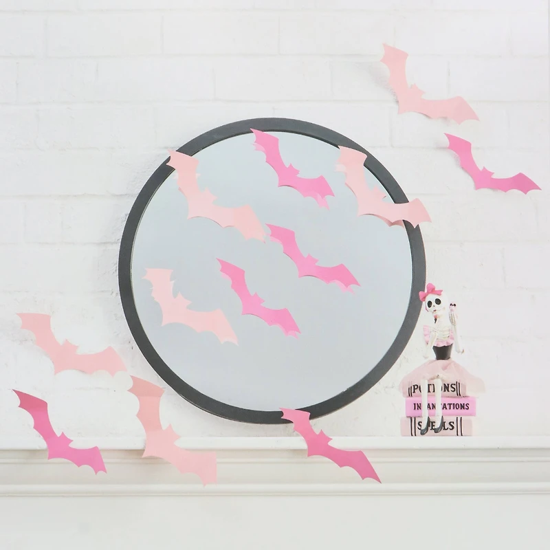 Pink Paper Bats Décor by Celebrate It™