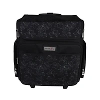 Everything Mary Black & White Rolling Craft Bag