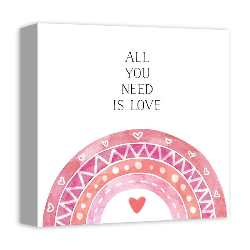 All You Need Is Love Canvas Wall Art