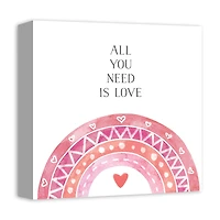 All You Need Is Love Canvas Wall Art