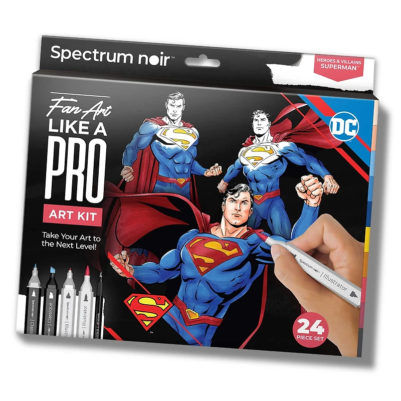 Spectrum Noir™ Pro Fan-Art Superman Kit
