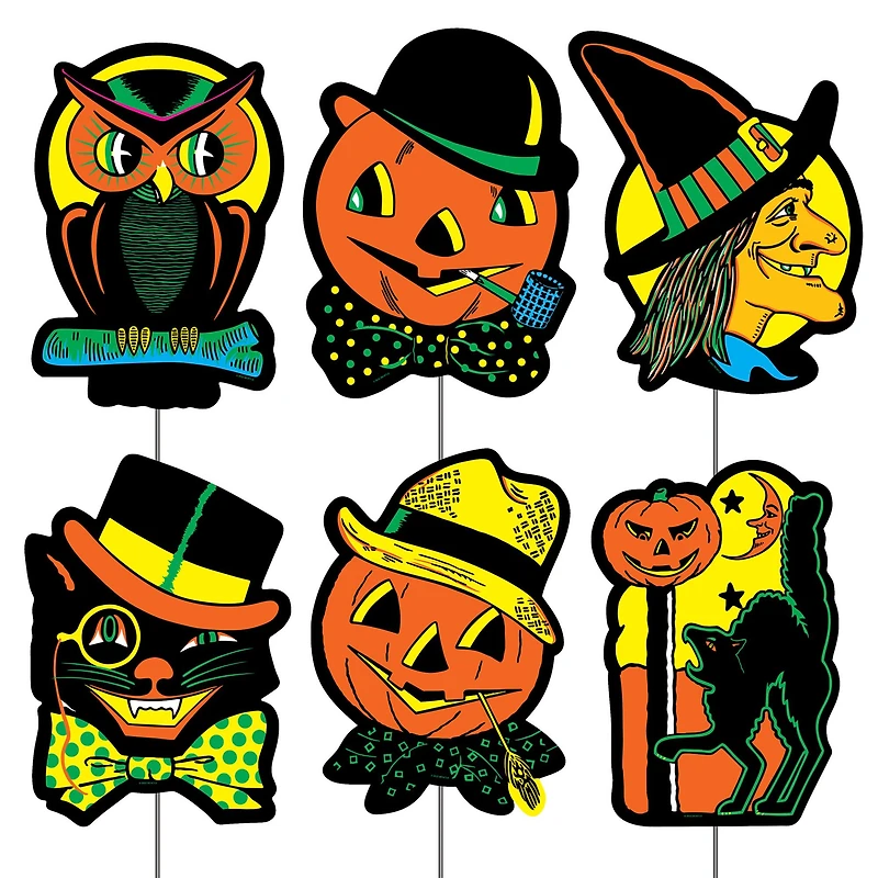 Beistle Plastic Halloween Yard Signs