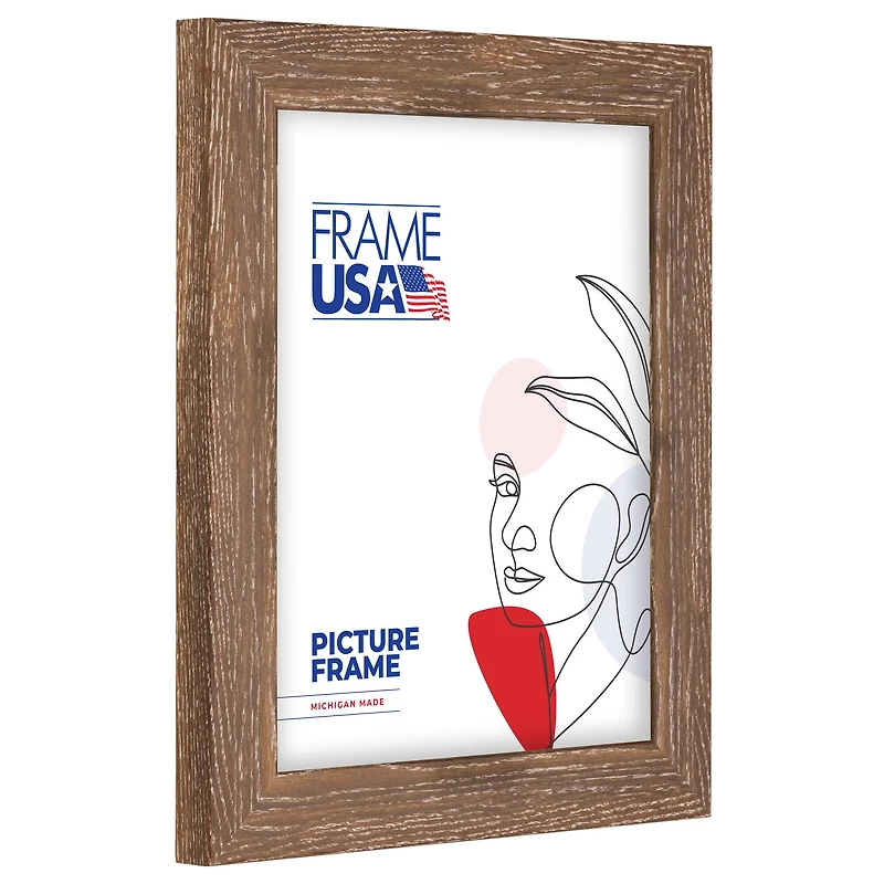 Frame USA Chalked Natural Single Image Picture Frame