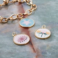 Round Lenticular Charm Set by Bead Landing™